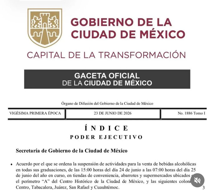 Ultrapuebla's tweet photo. ⚽🍺 La venta de #bebidas alcohólicas quedará #suspendida en supermercados, tiendas de autoservicio y abarrotes de la Ciudad de México este 24 de junio, con motivo del encuentro entre México y #Chequia. La medida comenzará a las 16:00 horas.
#FernandoCanales #UltraNoticiasPuebla https://t.co/uRl4nLVaji