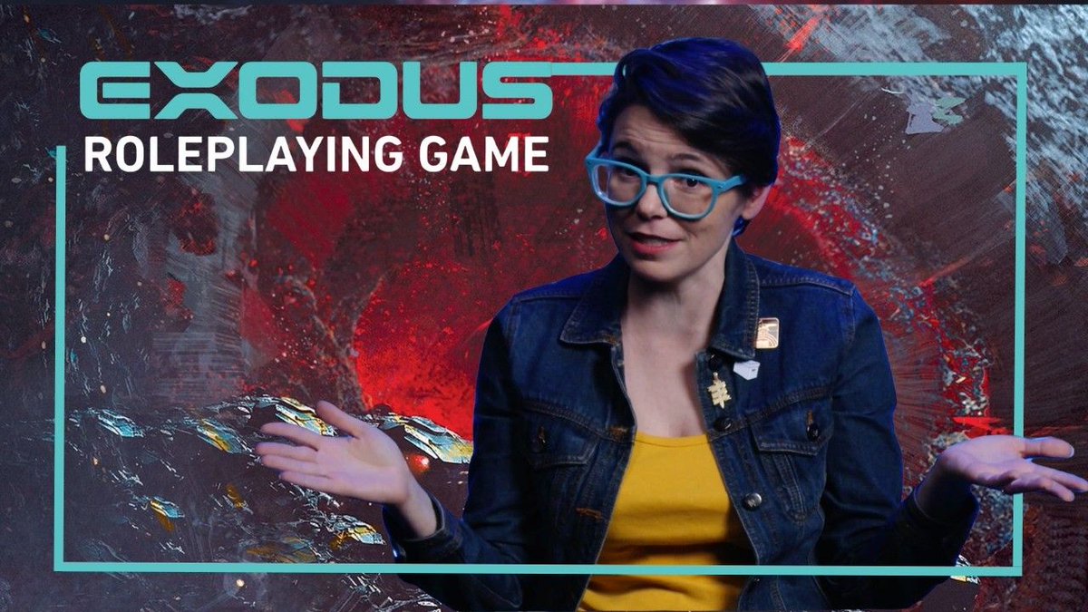 goodtimesociety's tweet photo. Tune in to the GTS YouTube with Amy to learn all about about @PlayRenegade's new sci-fi RPG Exodus!

https://t.co/JPPRk7MFlR https://t.co/lyUnReY6Gj