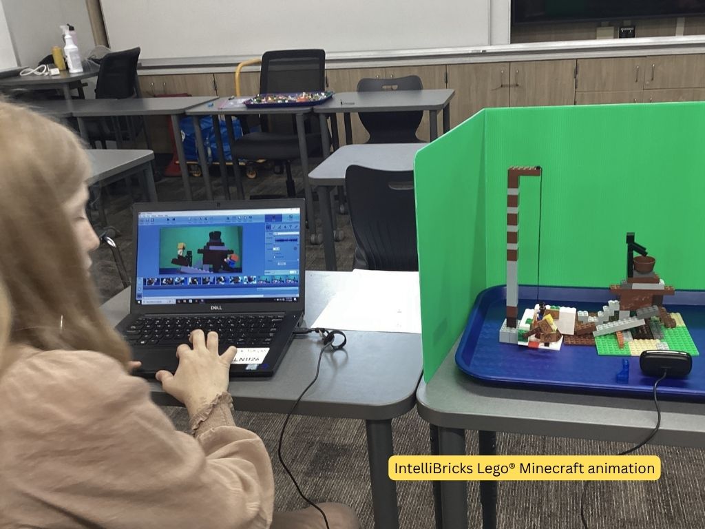 IntelliBricks's tweet photo. From Screen Time to Storytellers! 🎬Our LEGO® Minecraft Animation summer camps turn a love for gaming into hands-on skills like script writing, storyboarding, and digital logic. 

Give your child the ultimate blend of technology and creativity this summer https://t.co/ItPCdBd6nR https://t.co/XkKem1fMVU