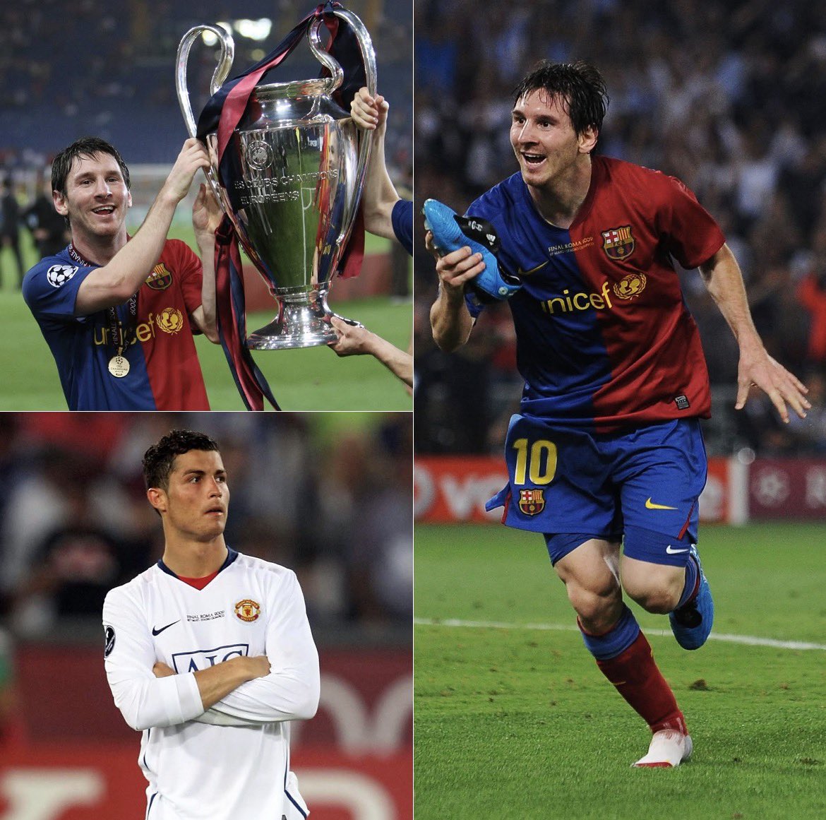 kvnnnd's tweet photo. If Ronaldo is Mr. Champions Legaue and Mbappe is Mr. World Cup then Messi is Mr. Football since he defeated “Mr. Champions League” in the Champions league final and “Mr. World Cup” in the World Cup final. https://t.co/XrhflhgsEg