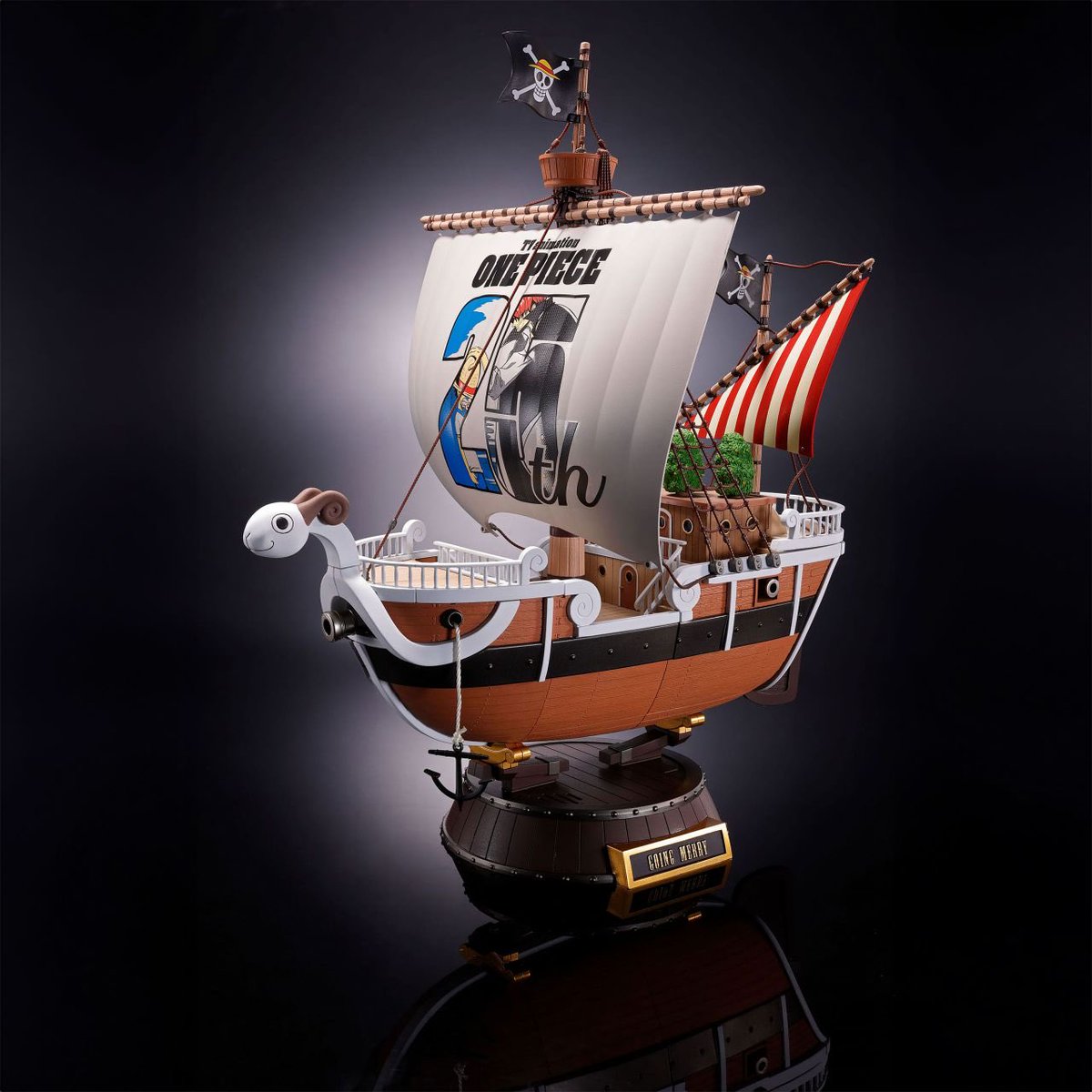 frikipolis's tweet photo. 🔥 ENVÍOS EN 3-5 DÍAS: Ya puedes pedirnos la réplica del GOING MERRY que sacaron por el 25th Aniversario de ONE PIECE
🛒 https://t.co/cMFKKagrXe
#OnePiece #GoingMerry #Chogokin https://t.co/dp3C5mlEEH