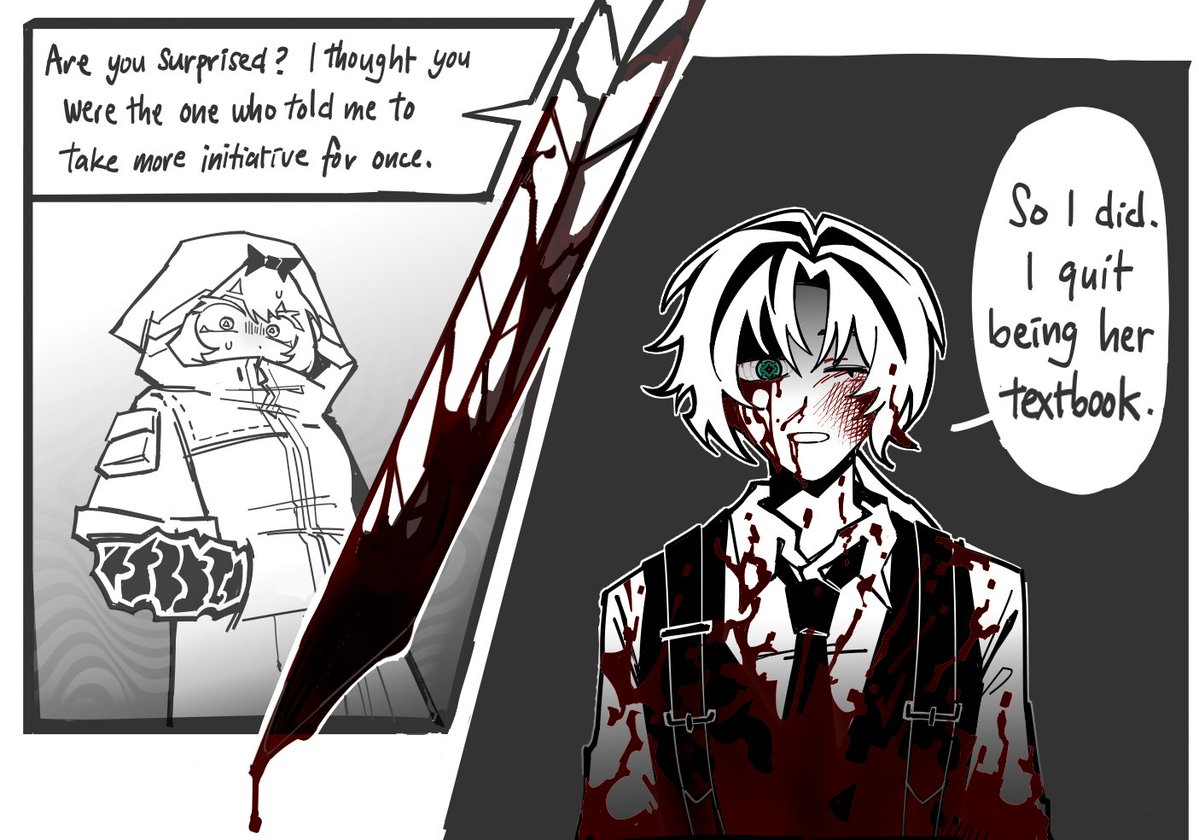 chayre5792's tweet photo. this was supposed to be fully coloured with multiple pages but i kinda gave up https://t.co/lVCmJJLJ7z