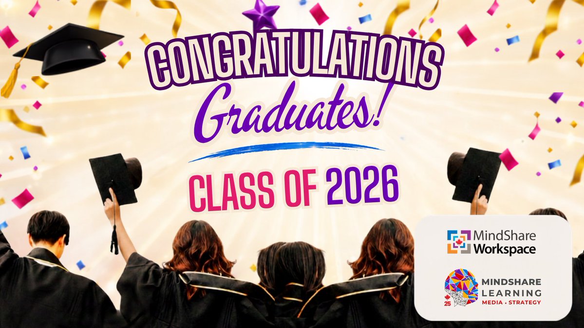 MindShareLearn's tweet photo. Four years, countless lessons, one big moment. Congrats, Class of 2026! 🎓 #ClassOf2026 #Milestone #MindShareWorkspace #MindShareLearning https://t.co/DpJhQbOF14