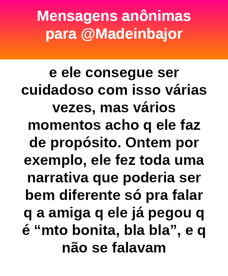 Making of da vida alheia tweet media