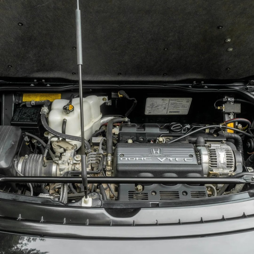 This Berlina Black 1991 Acura NSX shows 39k miles and was acquired