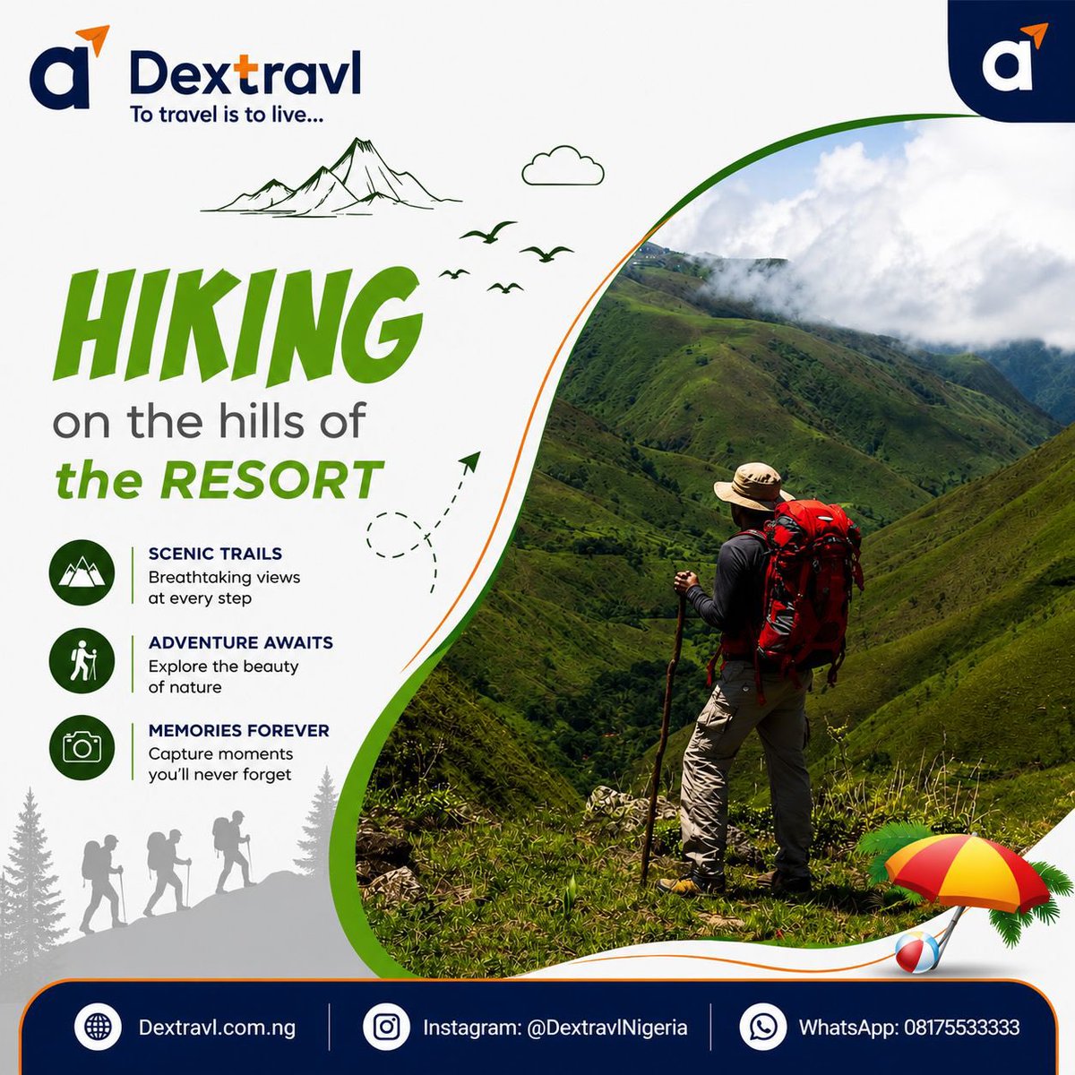 DexTravl's tweet photo. If you have been wondering what people actually do at Obudu, this carousel is for you.
We are going there July 9 to 12 and there are still slots available.
Everything is sorted - accommodation, breakfast and dinner, fun activities, transport to and fro and security throughout. https://t.co/OeivBbTcTy