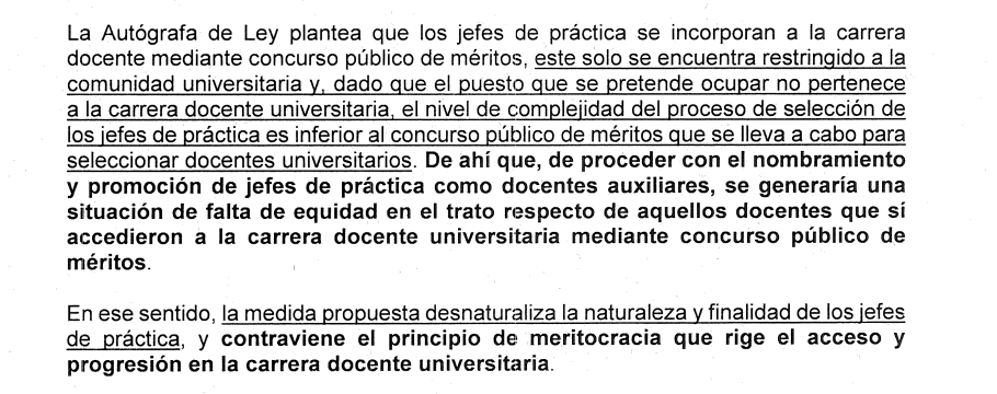 congrezoope's tweet photo. #AlertaParlamentaria | Pleno aprueba por insistencia otra ley que debilita la educación universitaria: 

Imponen nombramiento sin concurso de jefes de práctica en universidades.

Texto había sido observado por Palacio.

Perú Libre apuró aprobación por insistencia.

Los votos: https://t.co/o6dfrFOzid