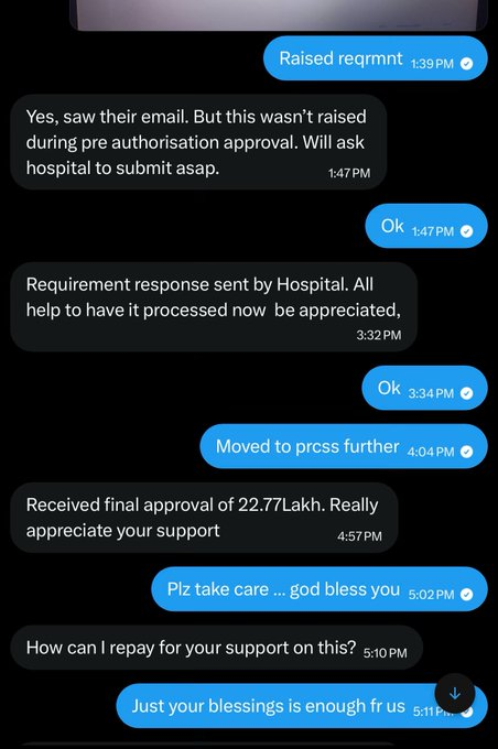 ptzht7's tweet photo. One of our follower stucked with a claim of 22 .77 lkhs … 

He msgd us for help , we understand at crucial time u need help and hand holding … msgd him his requrmnt , he submittd and then within a 2 hour time his entire claim of 22.77 lkhs got approved…

In actual his claim https://t.co/GvPvFAOVk1