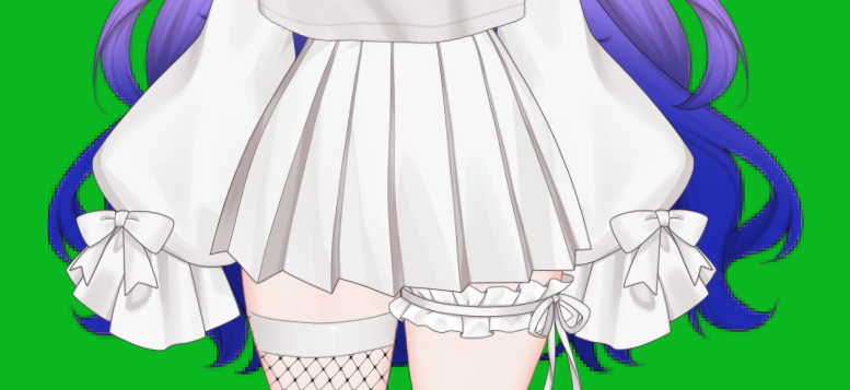 AriaCallisto's tweet photo. I just got the #MidnightMoshieModel, and I'm loving the customisation options! I'm not sure if this is just me, but I'm seeing some pixelation on the back hair when there's a gradient in effect. I'm not finished making my design yet, though. https://t.co/qBdK0uvrUQ