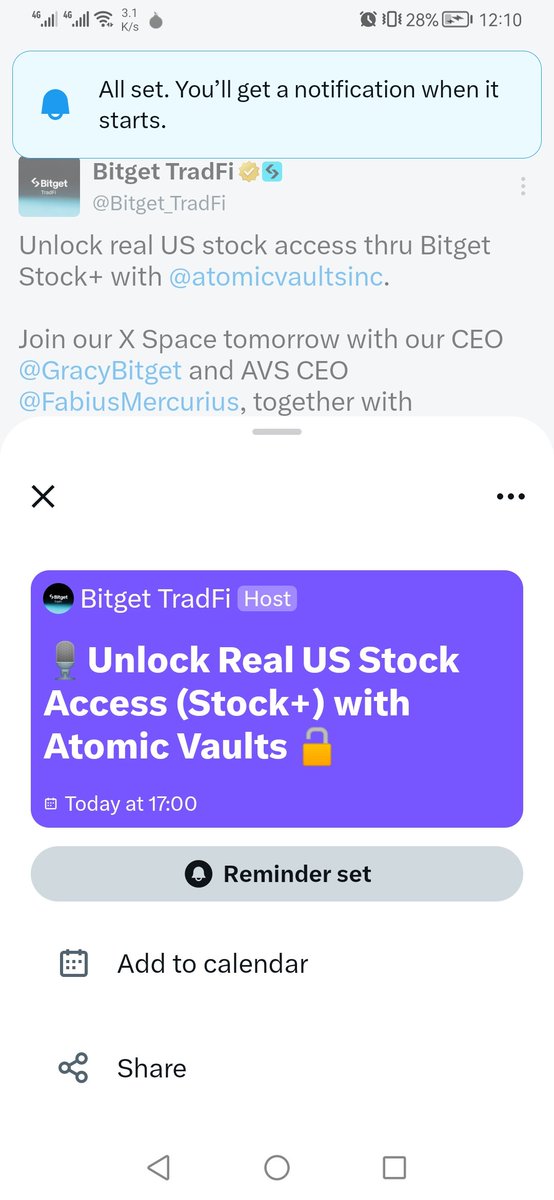 taidewin's tweet photo. @Bitget_TradFi @Atomicvaultsinc @GracyBitget @FabiusMercurius @SallyMasx @angkaryong @ch_egan All set https://t.co/oqhLHvtwjO