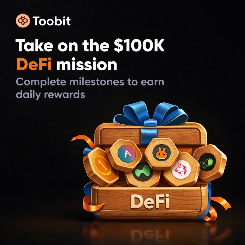 kongkongxq's tweet photo. 🌱 Curious about DeFi but don't know where to start?
Toobit's DeFi Zone lets you trade popular DeFi pairs while completing simple milestones to earn rewards. There's a 100,000 USDT prize pool, daily lucky draws, and bonus rewards for active traders.
#defi #toobit #cryptocurrency https://t.co/9cHboluhJc