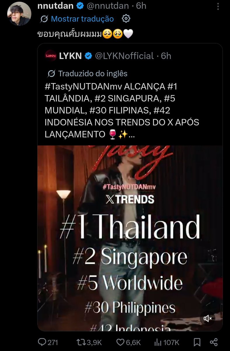 Lyknestofficial's tweet photo. Atualização | Nut via X

Muito obrigadoooo 🥺🥹🤍✨ https://t.co/7g487DBXIy