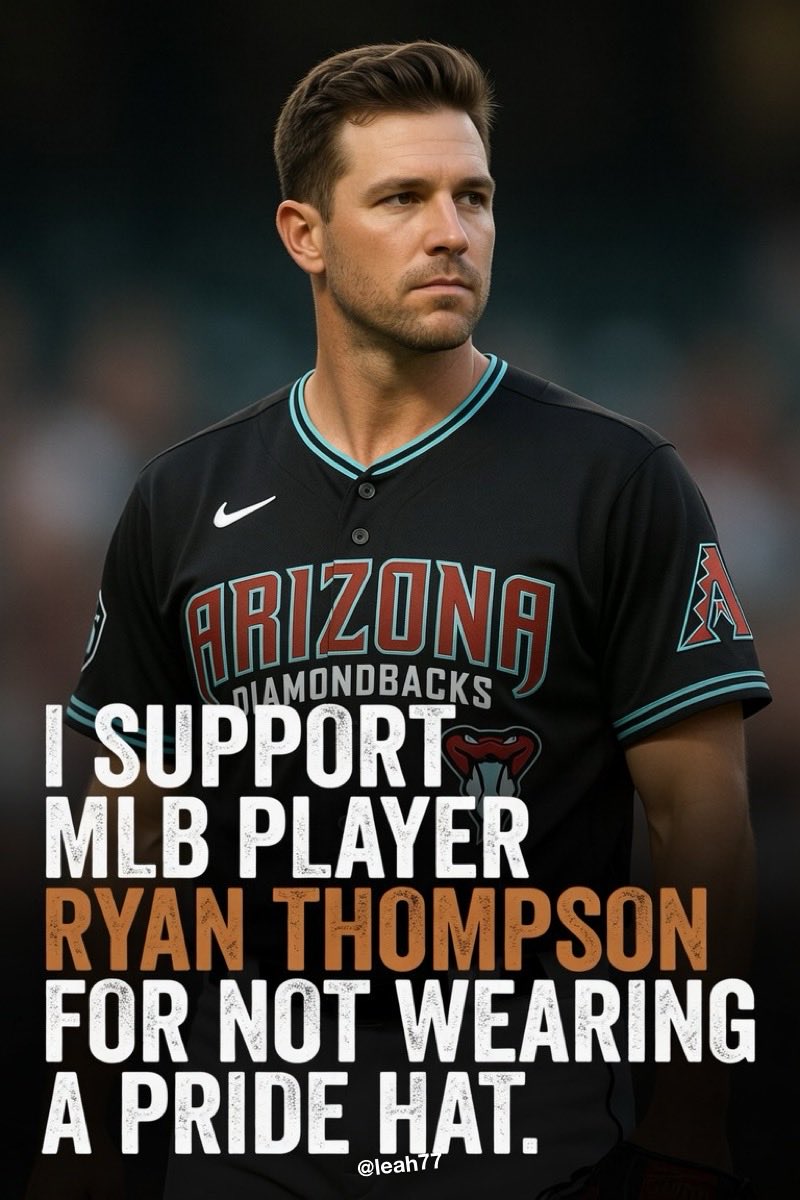 LeahRain77's tweet photo. In fact I support ALL the MLB players who refuse to go against their beliefs. https://t.co/WNmBBKd9Pe