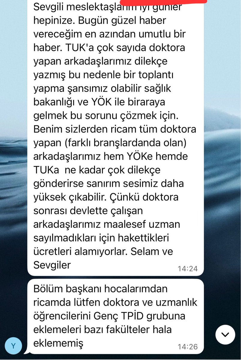 Seymakkole's tweet photo. WhatsApp üzerinden "sesimizi yüksek çıkaralım" diye dilekçe spamlama talimatı verenler, YÖK ve TDB'ye gönderdikleri taslaklarda "akademik hak" maskesi takıyorlar. Gerçek niyetin sadece unvan üzerinden maddi kazanç devşirmek olduğu gruptaki yazışmalarda ifşa olmuştur.
#DUStaOrtalamaDegilSıralama @RTErdogan @tcbestepe @saglikbakanligi @drmemisoglu
@profokumus_ @YuksekogretimK @aselimkoroglu
@ozkan_prof @profokumus_ @mmkilicarslan @drmemisoglu @cuneytozdemir @cemkucuk55
@haskologlu @nevsinmengu @OzlemGurses
@dtcuneytaldemir