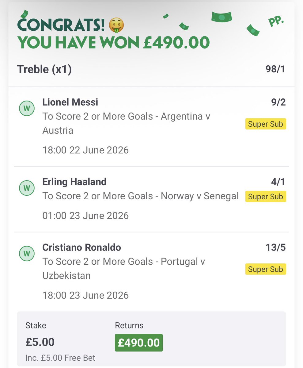 rugbytipschamp's tweet photo. Nice win on the footy https://t.co/1oNV1LmCzl