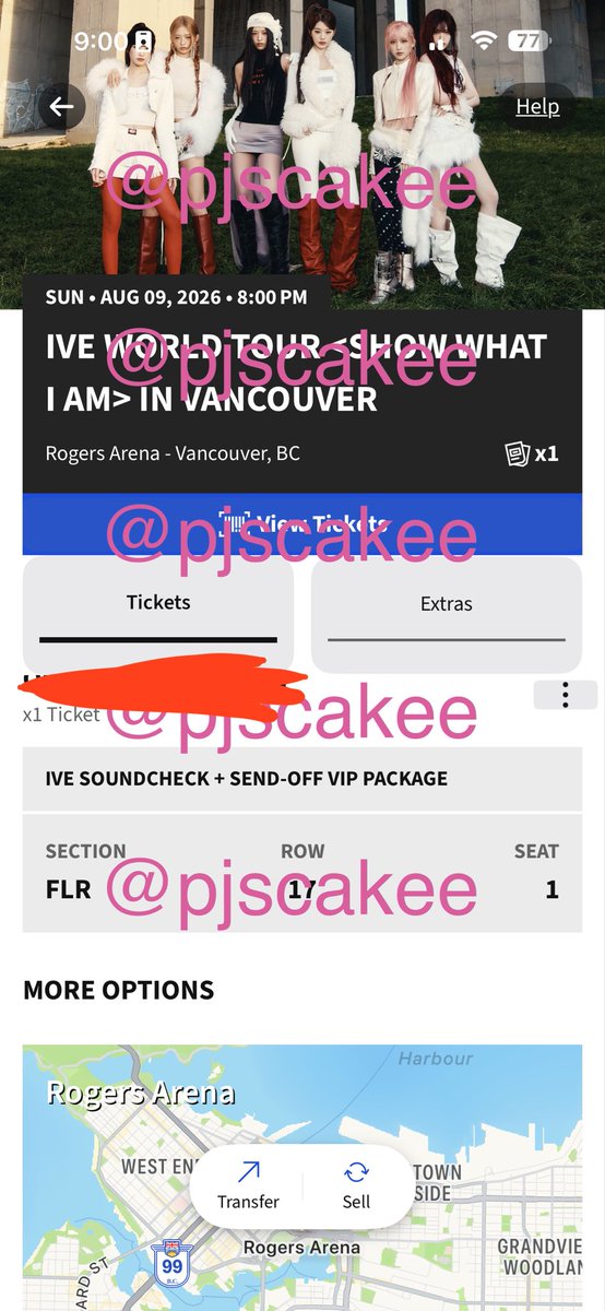pjscakee's tweet photo. WTS IVE SEND OFF VIP VANCOUVER

RFS : Im broke 😭

selling for $500 usd OBO
paypal g&amp;s or $470 for paypal f&amp;f

i will send u my ID and past ticket sale proofs

pls reply or dm me on insta @/faithblinktiny https://t.co/Ukt0nO1EUv