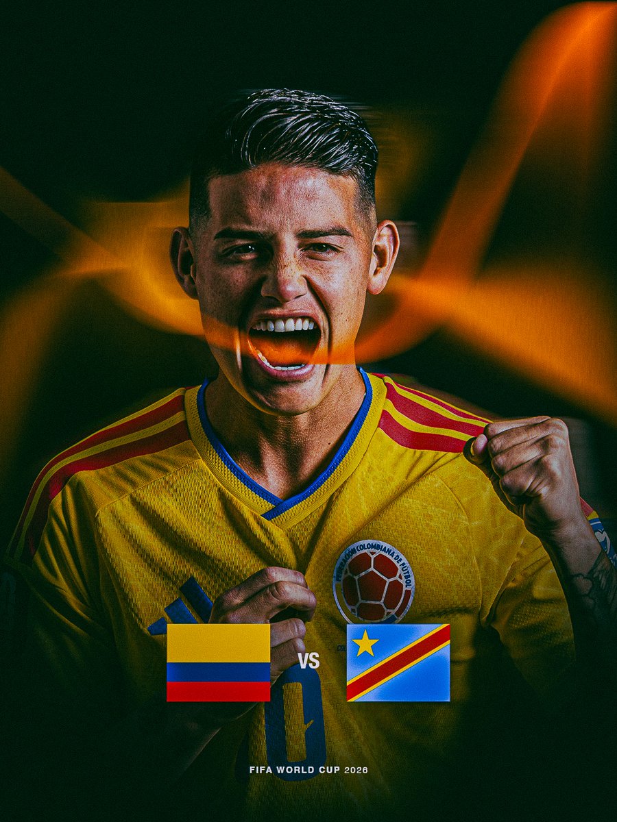 EnvigadoFC's tweet photo. ¡CORTEN TODO! HOY JUEGA LA TRICOLOR Y LA CANTERA LIDERA LA BANDA 🍊🔥

James de capitán, la magia en el botín de Juanfer y la potencia de Córdoba en el área. Segundo round de nuestros canteranos en el Mundial de la FIFA contra DR Congo. 🇨🇴🆚🇨🇩

¿Desde dónde van a ver y alentar a los muchachos de la Cantera más linda del mundo? ¡Los leemos! 👇👇

Aquí nadie se rinde. 🛡️🧡

#CanteraDeHéroes #Mundial2026 #Colombia
