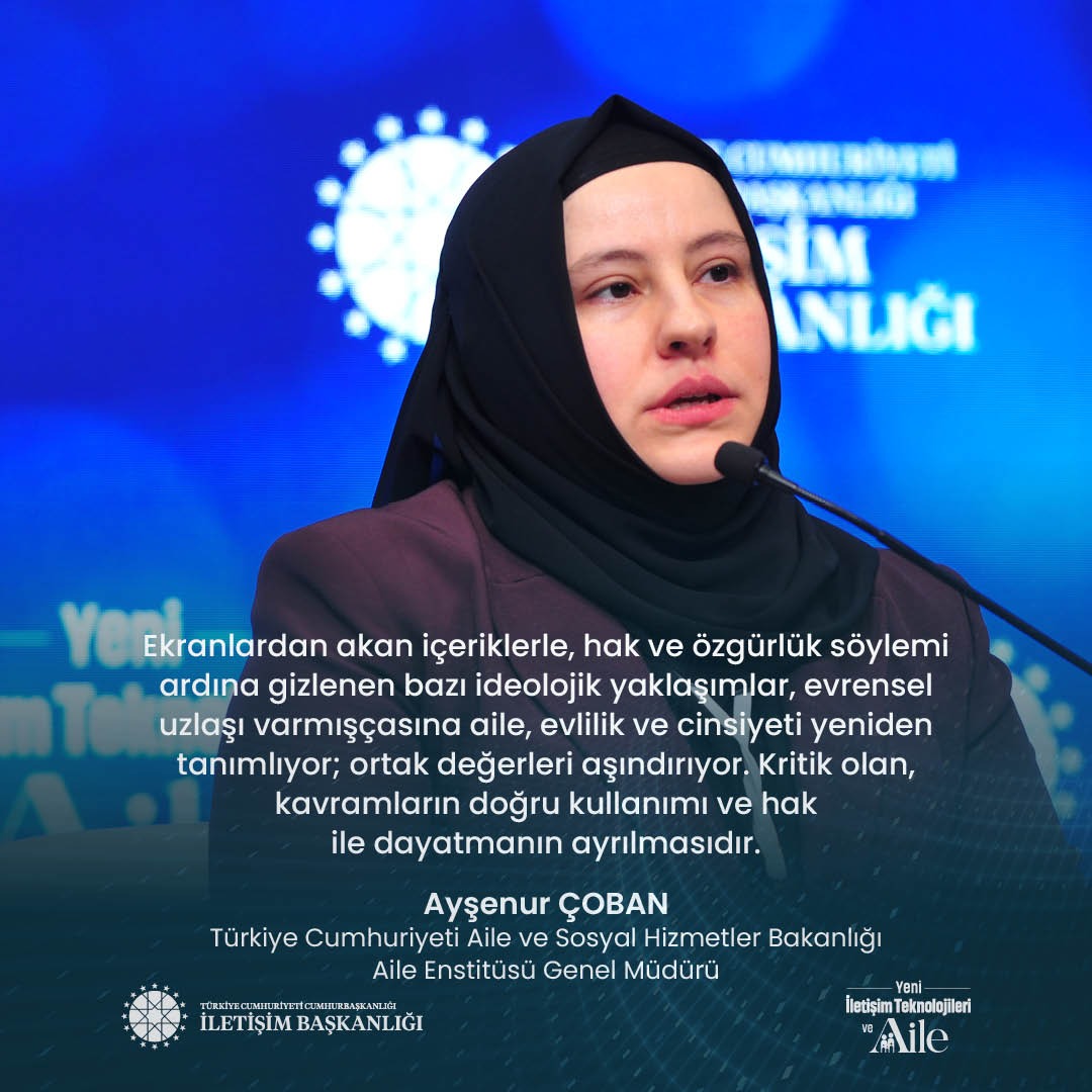 iletisim's tweet photo. Cumhurbaşkanlığı İletişim Başkanlığımız tarafından düzenlenen “Yeni İletişim Teknolojilerinin Aileye Etkisi” Paneli gerçekleştirildi.