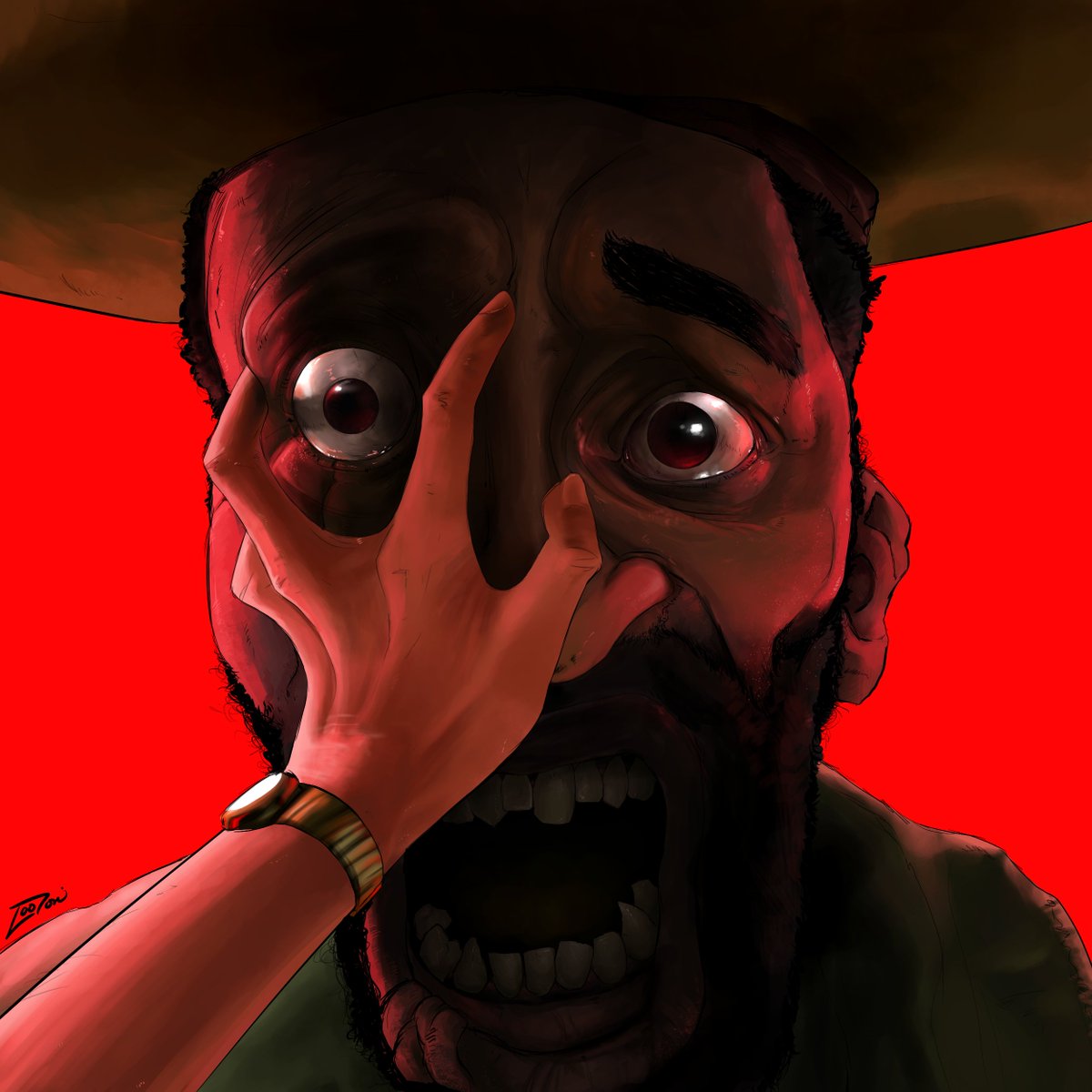 toni_fancytonic's tweet photo. ARRRG
#Backrooms #CaptainClark #Backroomsart #Backroomsfanart #fanart #Clark #BackroomsClark #PirateClark #Entity #Scary #Art #Digitalart #Artwork #Red #A24 https://t.co/xvhnGkY1ft