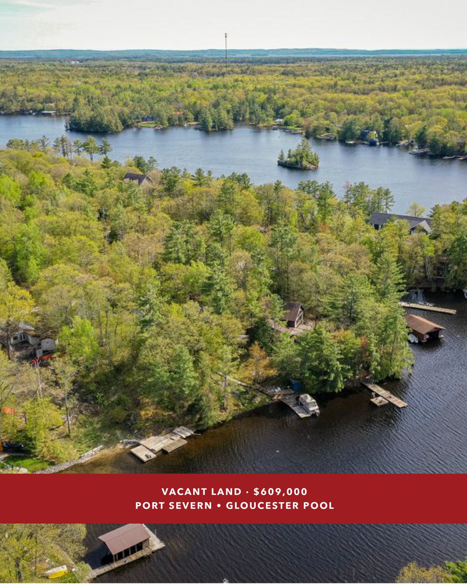 clarkemuskoka's tweet photo. 482 Kings Farm Road, #PortSevern
$609,000
#GloucesterPool / West Exposure / 90.5' Frontage / 0.46 Ac / Vacant Land
π 705-765-1820
π https://t.co/v56QoyxYxv https://t.co/HVY5OOcpvG