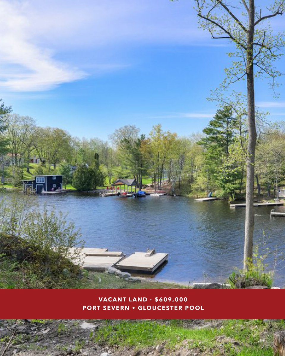 clarkemuskoka's tweet photo. 482 Kings Farm Road, #PortSevern
$609,000
#GloucesterPool / West Exposure / 90.5' Frontage / 0.46 Ac / Vacant Land
π 705-765-1820
π https://t.co/v56QoyxYxv https://t.co/HVY5OOcpvG