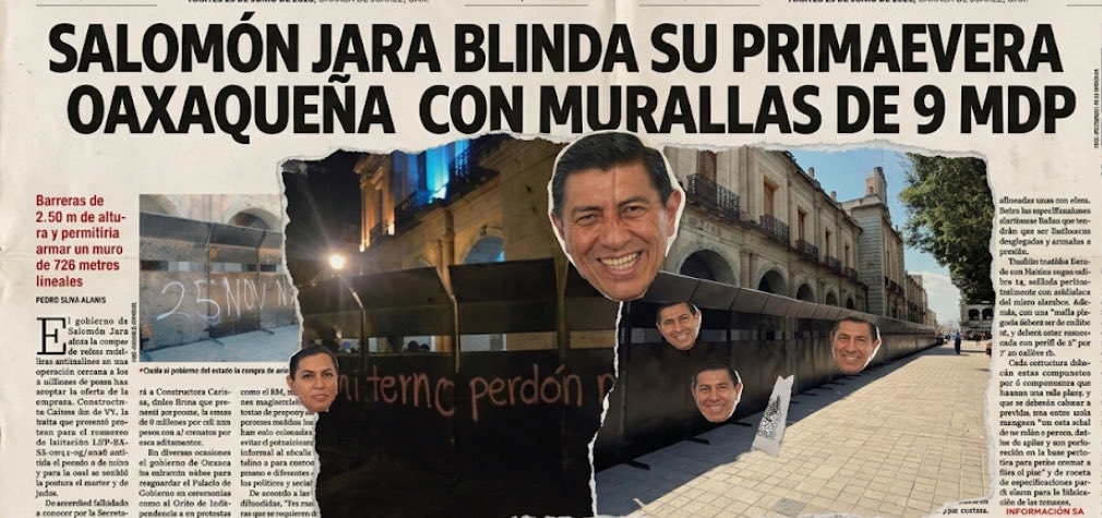 LagarrapataS22's tweet photo. La joya de la corona del gobierno de @salomonj de está  semana es la compra de 605 vallas antimotines por la estratosférica cantidad de casi 9 millones de pesos es decir cada una costó 14 mil 800 pesos para  taparle los ojos al gobernador ante el descontento social en su contra. https://t.co/YdJUMIXhPi