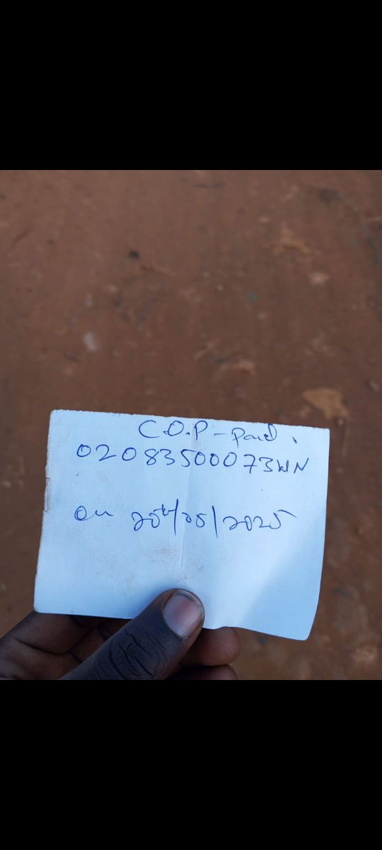 derrick_ki45839's tweet photo. @NIRA_Ug C.O.P on 20th June, 2025 
But till now no feedback https://t.co/lIEPHqGJvN