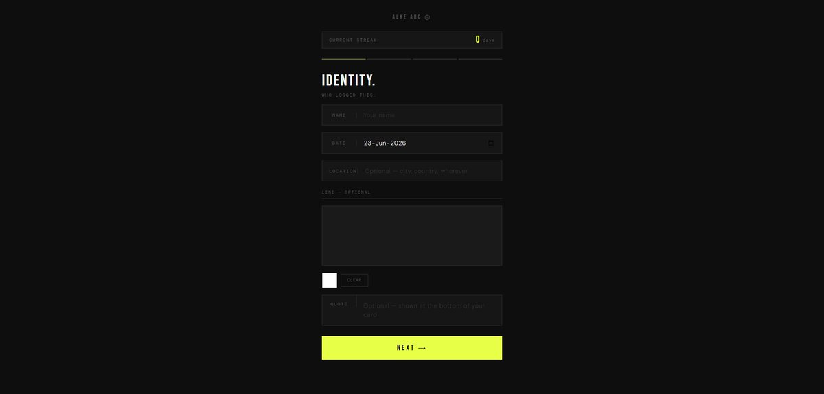 GLongovitis's tweet photo. Alke went from a 4-page, see-at-end card to an interactive UI. 
Live changes. Simpler options. More features.
Minimalistic experience.

Took longer than expected, but then again, first time building something like that.

Time to make more cards. https://t.co/WvgOV8zXFr