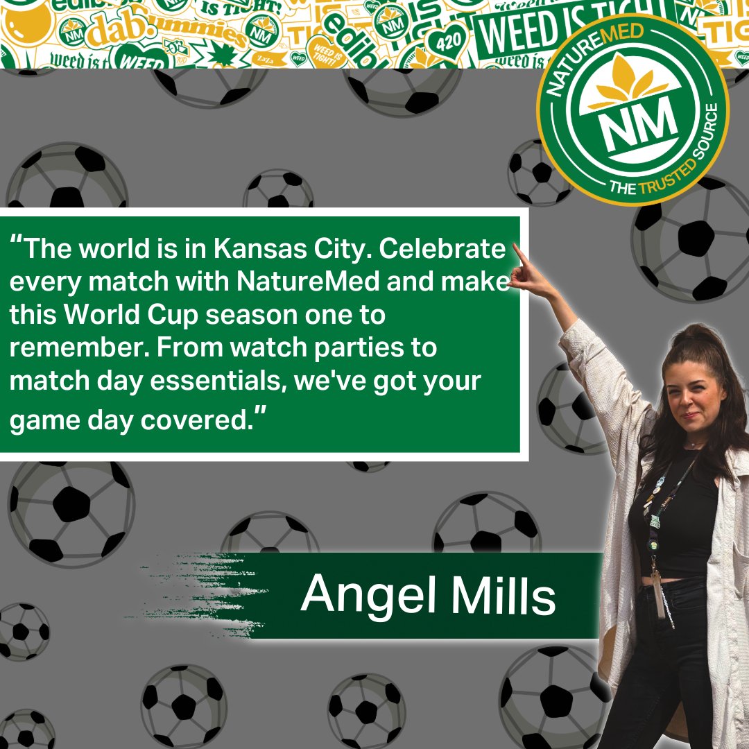 naturemedmo's tweet photo. The world is in Kansas City! ⚽

See how NatureMed is celebrating every match and welcoming fans from around the globe:

https://t.co/4KvRcUbs9L

#naturemed #worldcup #kansascity #blog https://t.co/yMJQmfkySk