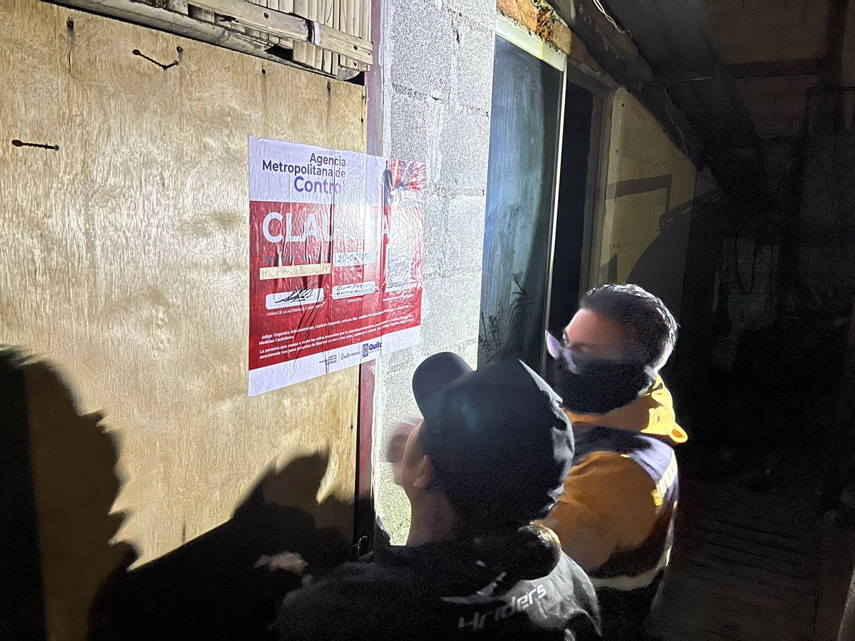 Secretaría de Seguridad y Gestión de Riesgos Quito tweet media