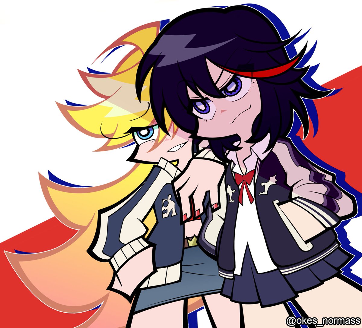 okes_normass's tweet photo. #NewPSG #Newパンスト
#killlakill #キルラキル
Sisters https://t.co/MiZ7rgOtXc
