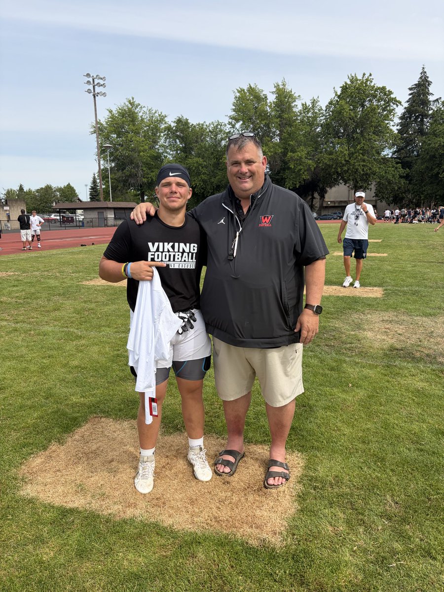 Tate_cook33's tweet photo. After a great team camp at @WOU_Wolves blessed to say I received Linebacker MVP of the camp! Had a great time competing against the best of the best!! Thank you to all the coaches who coached me and made me better!! @ArneFerguson @MattOverlin @CoachManningWOU @BrianHarris_WOU https://t.co/4JCwXMRGqh
