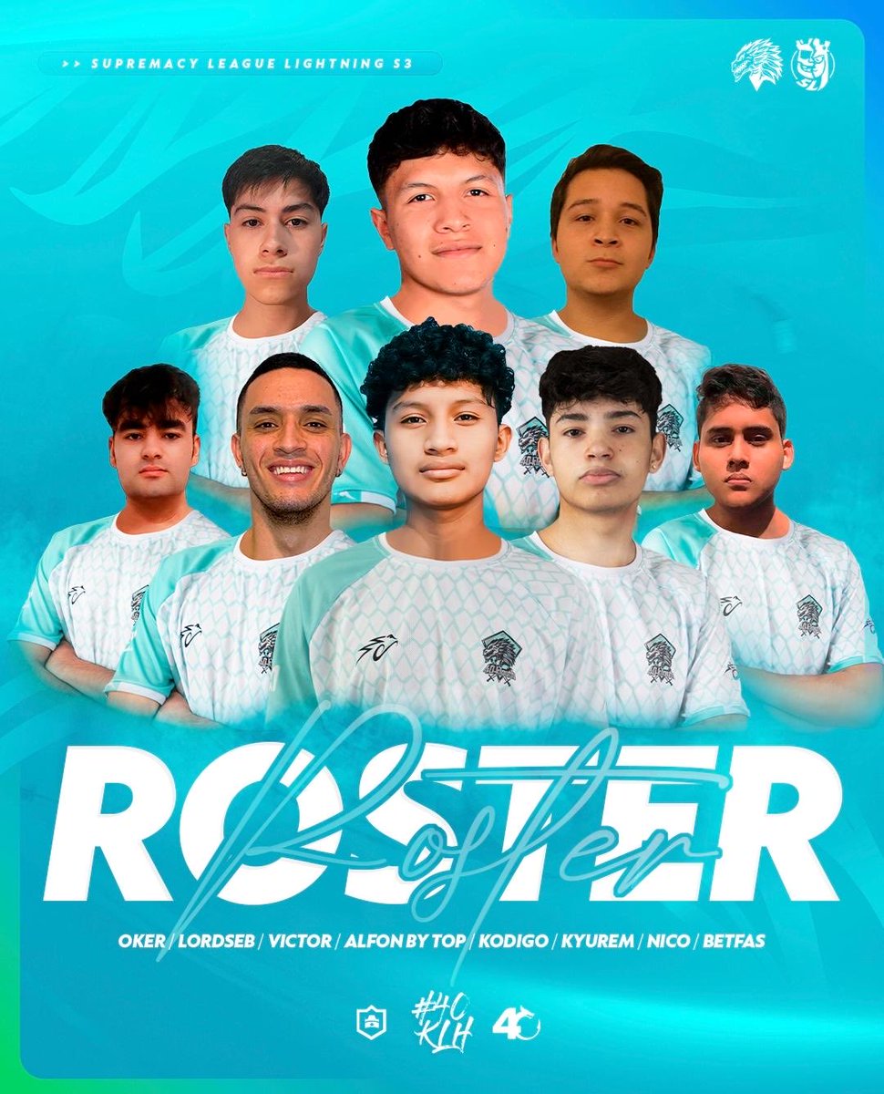40KLOUTH's tweet photo. 🇪🇸@niccorivvera 
🇲🇽@Betfas 
🇨🇱@MatiasSP_14 
🇨🇴@Kodigo_GG 
🇲🇽@Victor_CrX 
🇬🇹@KyuremSSJ 
🇪🇸@AlfonByTop 
🇨🇴@LordSebastianCR https://t.co/6nYyLVXh73