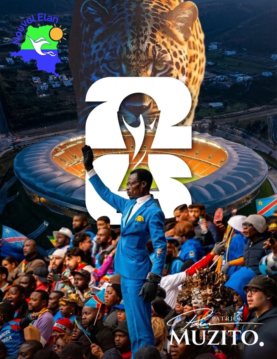 PatrickMuzito1's tweet photo. 🐆🇨🇩 Cette nuit, l’histoire continue de s’écrire.

Nos Léopards affrontent la Colombie à 3h, à Guadalajara , ce même stade où ils ont décroché leur ticket pour ce Mondial. Un lieu qui leur porte bonheur. Un signe ?

Après ce match nul historique et plein de fierté face au Portugal, toute la nation retient son souffle. Ce soir, nos Léopards ont l’occasion d’écrire une nouvelle page glorieuse du football congolais.

Quel que soit le résultat, sachez une chose : vous nous rendez déjà immensément fiers.

Donnez tout. Jouez avec courage, avec discipline, avec le cœur de tout un peuple derrière vous.

Allez les Léopards ! 52 ans après le Zaïre, c’est le Congo tout entier qui revit son rêve mondial. 🐆❤️🇨🇩

Patrick Muzito
#Léopards #RDCColombie #CoupeDuMonde2026 #ShindaniMuzito #FierdÊtreCongolais