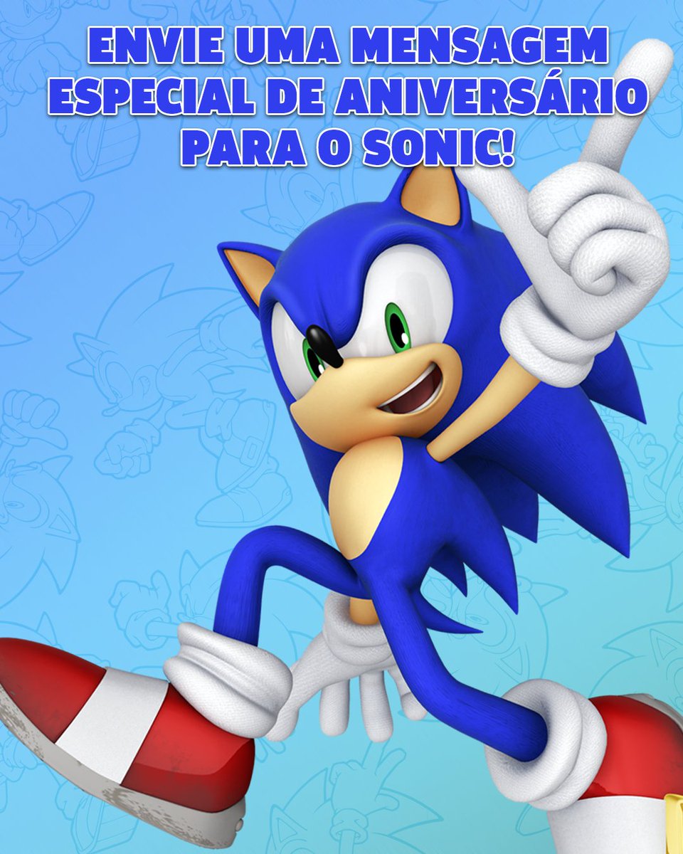 _sonic_brasil's tweet photo. Chegou a hora de deixar uma mensagem de aniversário pro Sonic! 🫵 https://t.co/yeKJWrj8Wm