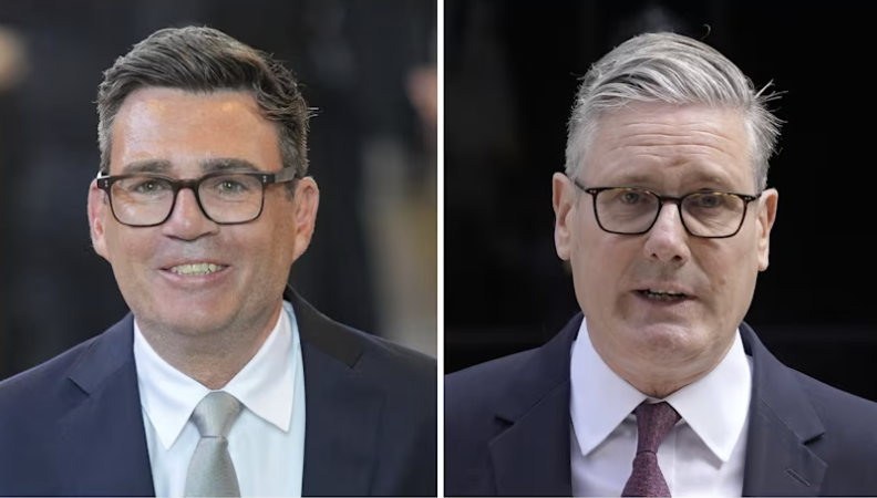 GranadaReports's tweet photo. Andy Burnham and Keir Starmer meet up away from Downing Street 

https://t.co/WszzWSiZ7R https://t.co/RacPOzkcle