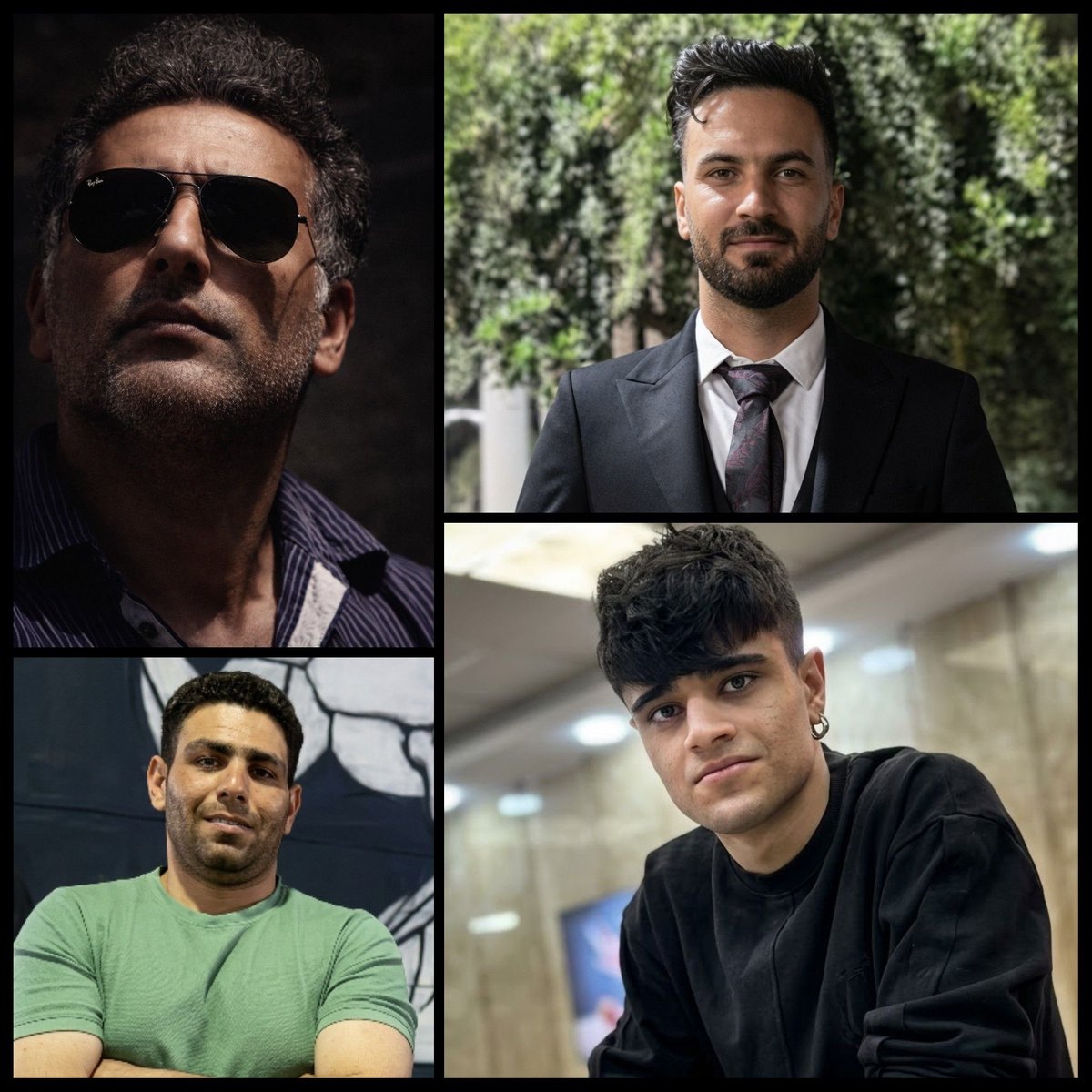 Hoorieh81's tweet photo. ماه‌ها بی‌نام و بی‌نشان ماندند!

امروز چهار تن از جان‌باختگان انقلاب شیر و خورشید هویت یافتند.
نگذارید فراموش شوند...

محسن رمضانی / محمدتقی انصاری
باربد علی‌طهرانی / محمد مقصود‌فر https://t.co/b9G5tVso1E