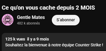 LionheartFR's tweet photo. @CroissantStrike @gentlemates GL HF sur Valolo, et surtout, ne cachez plus rien durant 2 mois, ne montrez rien !
Ça sera mieux pour tout le monde, surtout sur CS 😅 https://t.co/NICsF2eZ7I