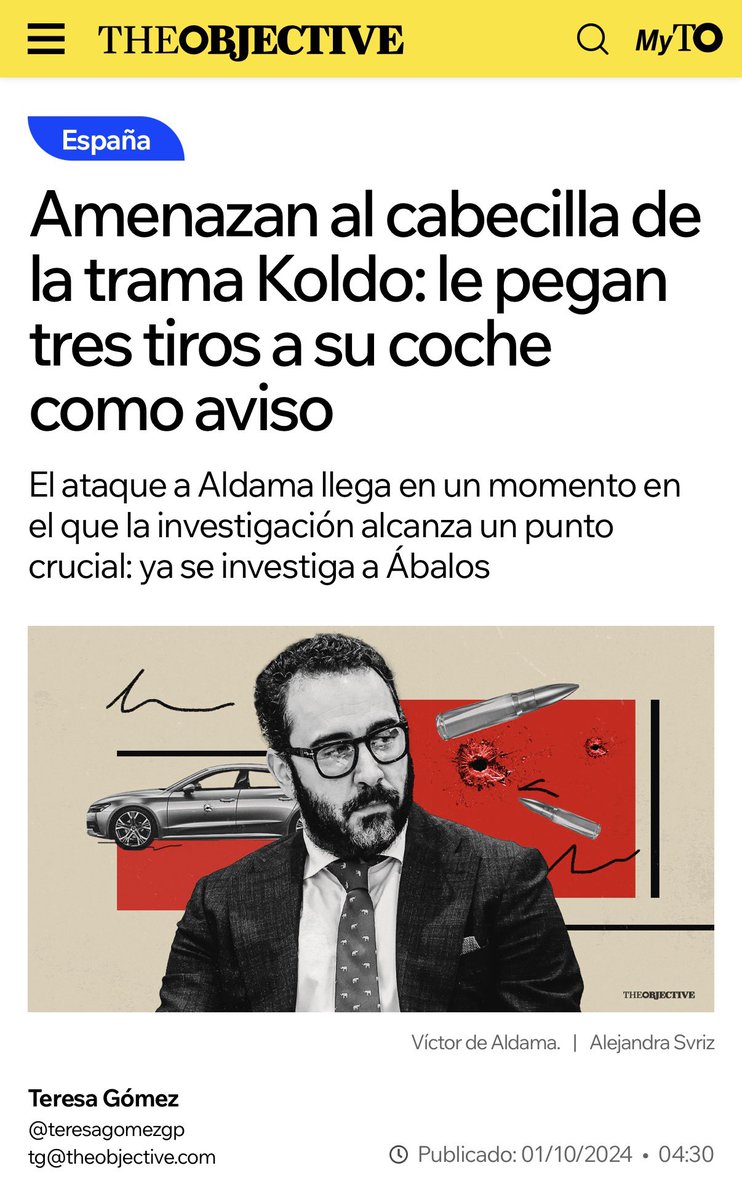 JaviRodrigo11's tweet photo. Hay que ser muy idiota para no saber que Aldama sabe, a ciencia cierta, que finalmente acabará en la cárcel; hay 2 casos abiertos en la Audiencia Nacional que no le salva ni la caridad; y es consciente. 

¿Por qué entonces sigue colaborando para acabar con la mafia? 

Porque le pegaron 3 tiros en su coche como amenaza a su familia; y lejos de acobardarse juró venganza; va a por ellos… y acabará con ellos.