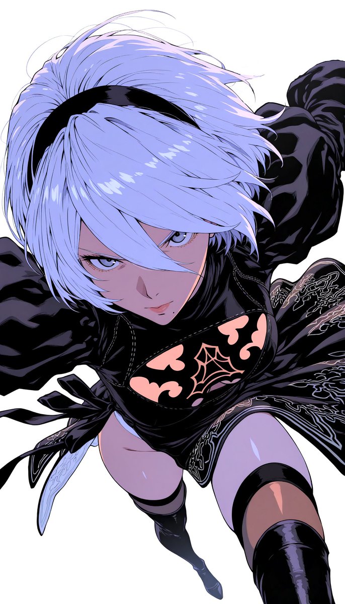 furabura's tweet photo. #NieRAutomata #2B 
SFW Illustration https://t.co/dd8GczO5Qi