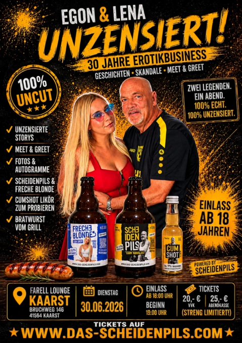 Lena Nitro - EGON Kowalski kommt. 30.06. FARELL LOUNGE Kaarst. Ich freu mich sehr. Kartenlink in den Kommentaren. https://t.co/fPT7g3dLgM
