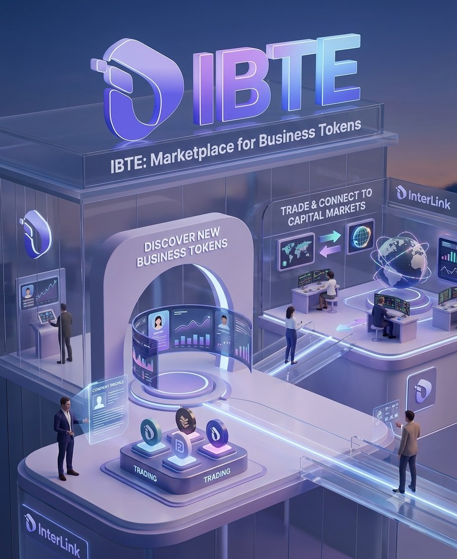 AbayaCrypto's tweet photo. 📊 IBTE aims to create a marketplace where business tokens can be discovered and traded, helping connect entrepreneurs with digital capital markets. 💼🌐 #InterLink #ITLG #ITL https://t.co/k5q40xTnQ2