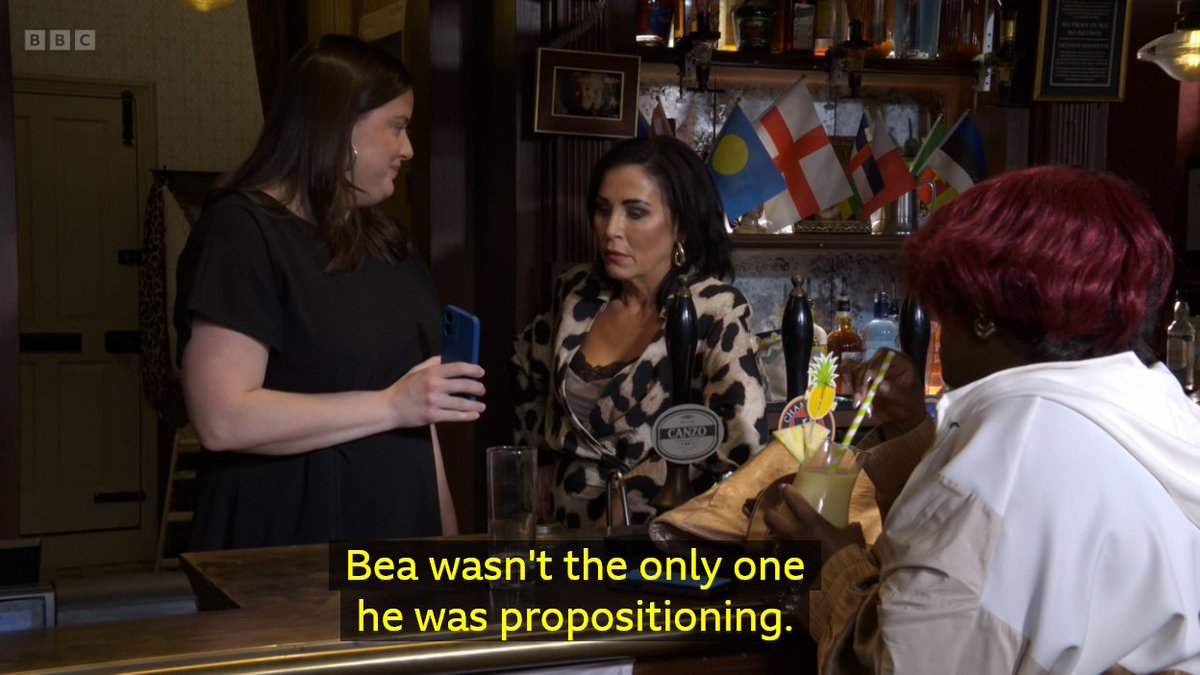 wonkey_monkey's tweet photo. @bbceastenders Please don't "correct" characters' grammar in the subtitles! Zoe said - as Zoe would - "weren't", not "wasn't" https://t.co/gEDkNifuQx