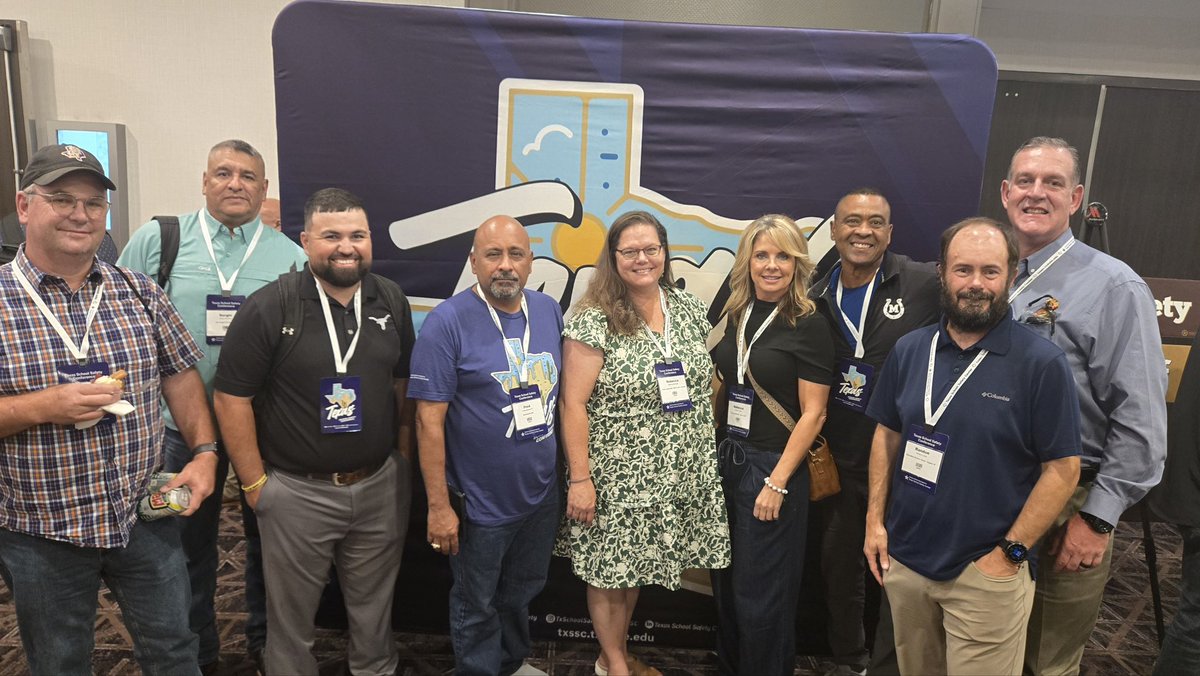 Region15ESC's tweet photo. Seven ESC15 school districts are spending the week becoming better prepared to handle challenging situations by attending the TxSSC School Safety Conference in San Antonio! https://t.co/IoK5rFZBx0