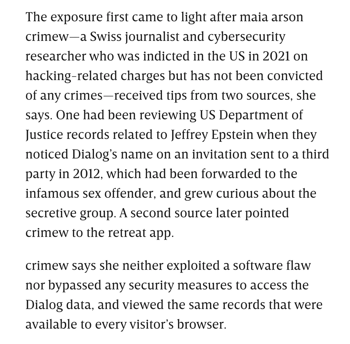 awawawhoami's tweet photo. some background on the dialog leak, uuh sorry i mean, international hacker conspiracy or whatever dialogs lawyers are calling it again https://t.co/4akkQFZzKo