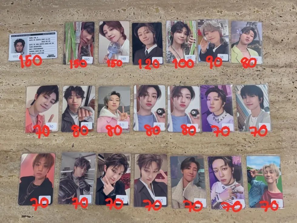 wineperr's tweet photo. wts / พร้อมส่ง ready to ship 🍀
เลิกเก็บการ์ดแล้วเลยเอามาโล้ะค่ะ 🥹

การ์ด ฟตก แปด ดิเอท หมิงฮ่าว ฮ่าว the8 minghao

🚘 ราคาในภาพ รส. เรียบร้อย ไม่มีขั้นต่ำค่ะ

สามารถถ่ายรูป - ถ่ายคลิปให้เช็คพร้อมดูตำหนิได้ค่ะ  เจอตำหนิลดเพิ่มจุดละ 5-10 บ. ค่ะ

#ตลาดนัดseventeen #ตลาดนัดสวนแครอท https://t.co/EX2D7syRvq