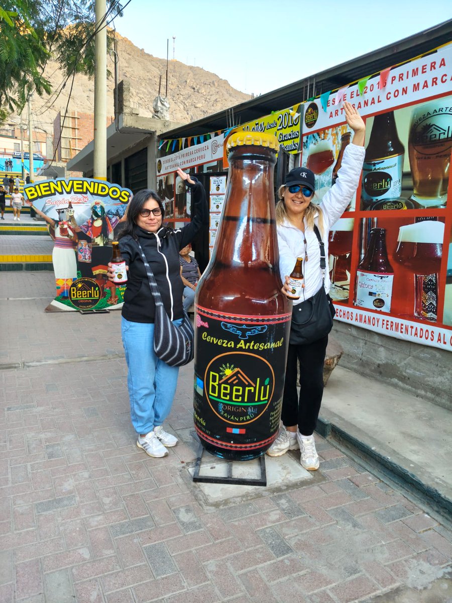 beerlu2016's tweet photo. Bienvenidos a Sayán Perú. Gracias estimados familiares, amigos y visitantes. Cerveza artesanal Beerlú Original, desde el año 2016 llevamos con amor y respeto nuestra Marca PERÚ  . Pequeños lotes hechos a mano y fermentados al clima. #LoNaturalYSaludableEsVida https://t.co/d5UzN41iY0