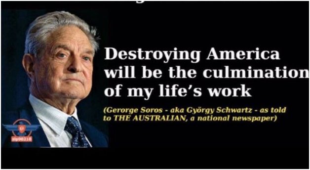 Eva_Ben3's tweet photo. Soros is a psychopath. His activities in his youth caused a demonic mental syndrome. He reported Jews to the Gestapo in Hungary.

He swore to destroy America and the entire West. For decades, he played a key role in crushing economies, bribing officials, and creating a globalist network aimed at canceling the Judeo-Christian civilization through massive Islamic immigration across Europe, the UK, America, Australia, and Canada.

The Muslim Brotherhood had all doors opened to spread their crimes and Charia law.

He brought Hussein Obama to power, the far-left ANTIFA, BDS, BLM, and lately the attacks on Tesla.

He’s behind the 2020 rigged elections and elsewhere in many countries such as Canada, Brazil… 

The devil, at the age of 94, is still hanging in there together with his troubled son.
