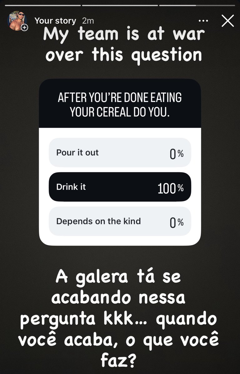 IJoseL_'s tweet photo. What’s your vote (Qual é o seu voto?) https://t.co/lvaXVeGoNW