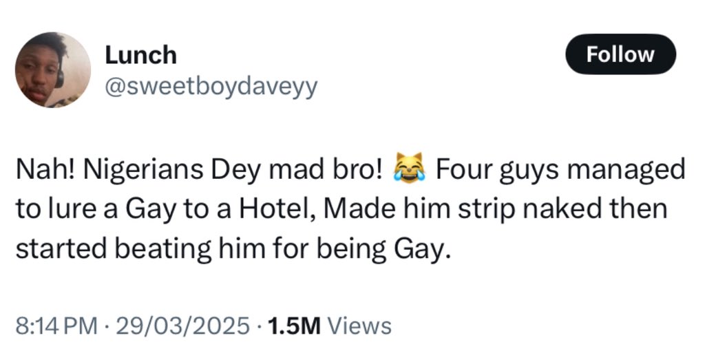 DennisCapt_'s tweet photo. As seen on X 😂 https://t.co/6txD3SOV0s